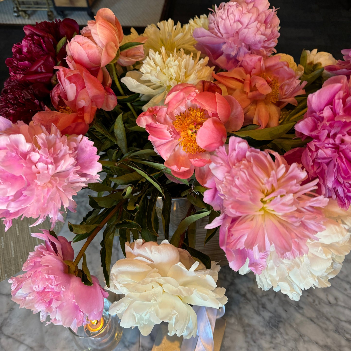 Summer Peony Vine & Bloom Box