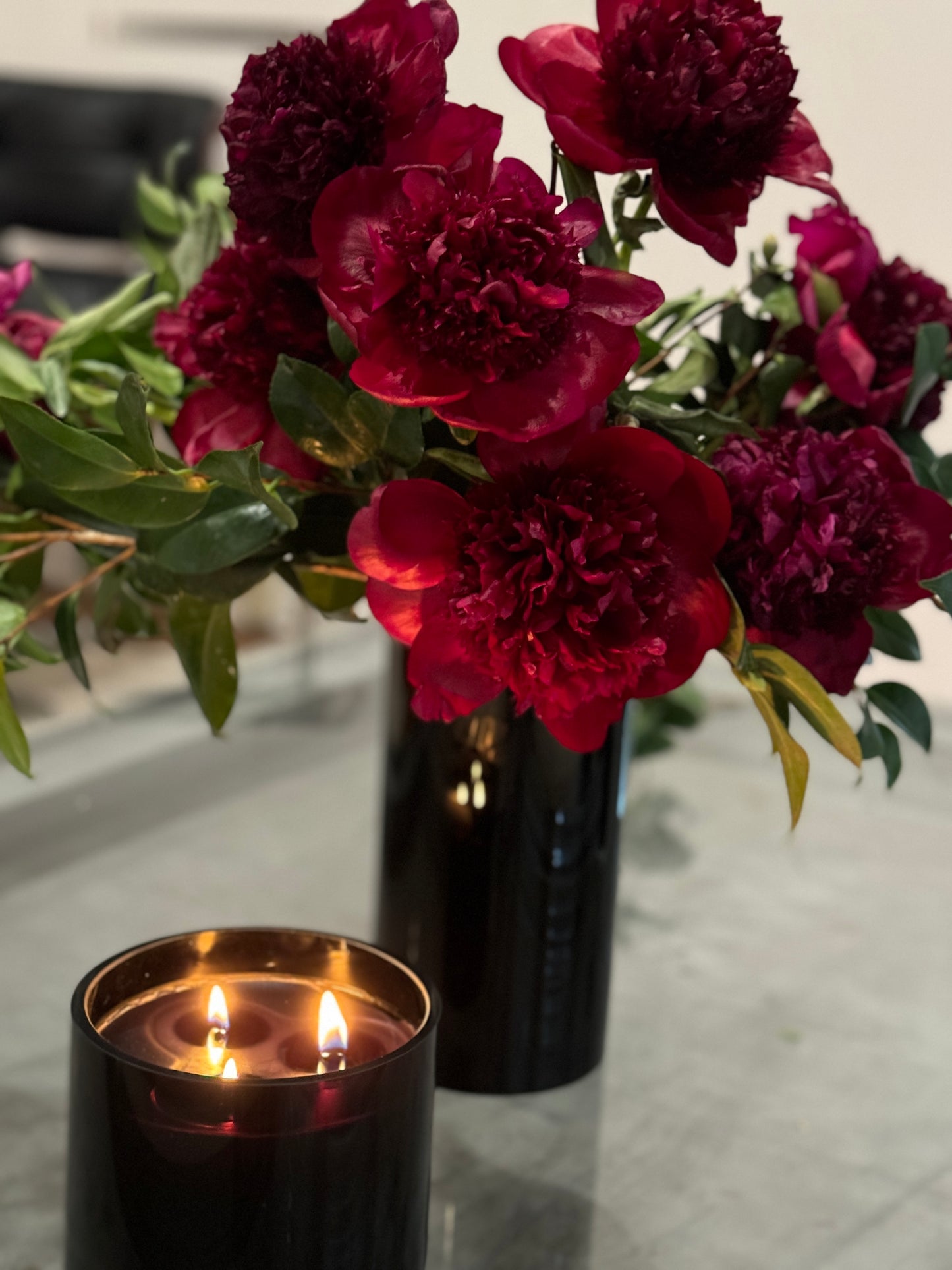 Winter Peony Vine & Bloom Box