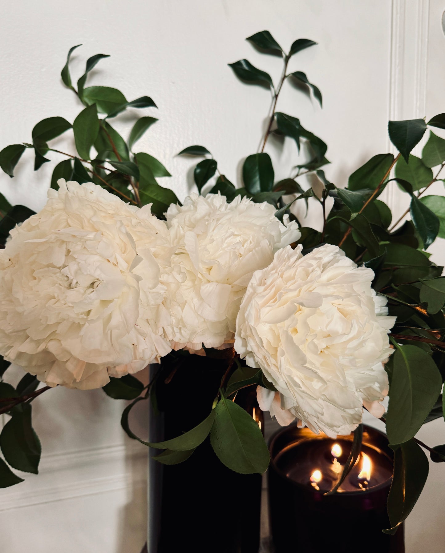 Winter Peony Vine & Bloom Box