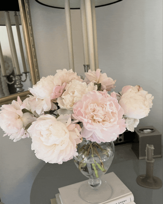 CANDY CHANDELIERS AND PEONIES