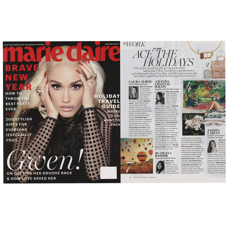 Marie Claire Magazine Lot of 11 2017 Fashion Celebrity Vision Board